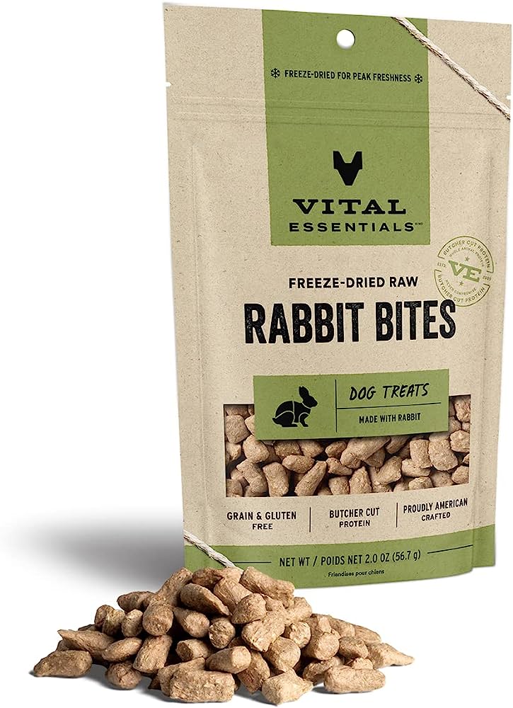 Vital Essentials Freeze Dried Rabbit Bites