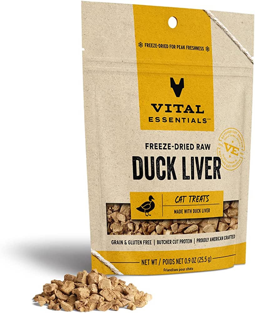 Vital Essentials Cat Freeze Dried Duck Liver Treat