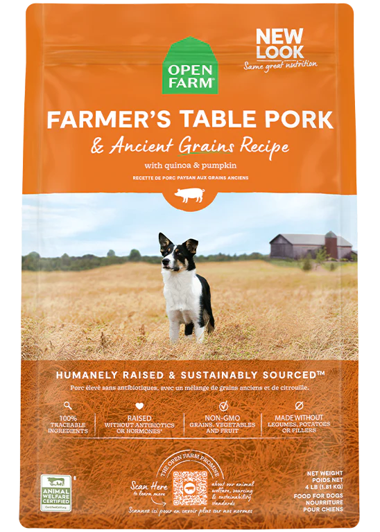 Open Farm Farmer's Table Pork & Ancient Grains