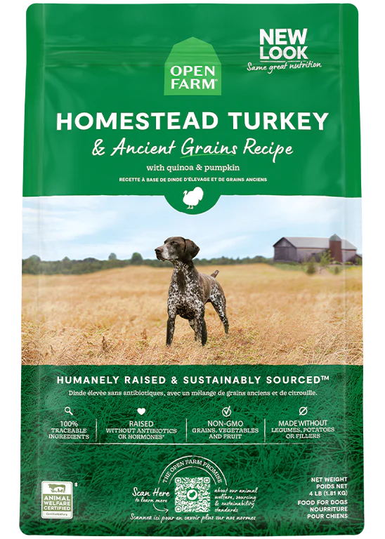 Open Farm Homestead Turkey & Ancient Grains