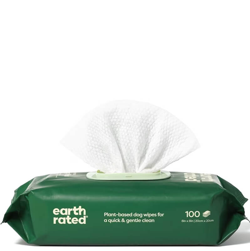 Earth Rated Unscented Grooming Wipes