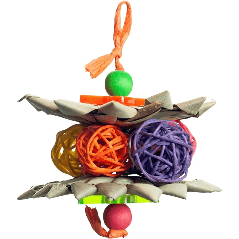 Nibble's Palm Star Stack Chew with Vine Ball