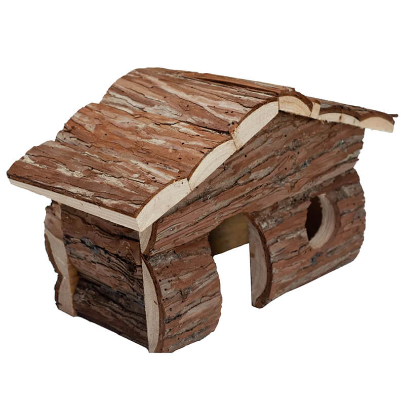 Nibbles Small Animal Medium Log Cabin Hut