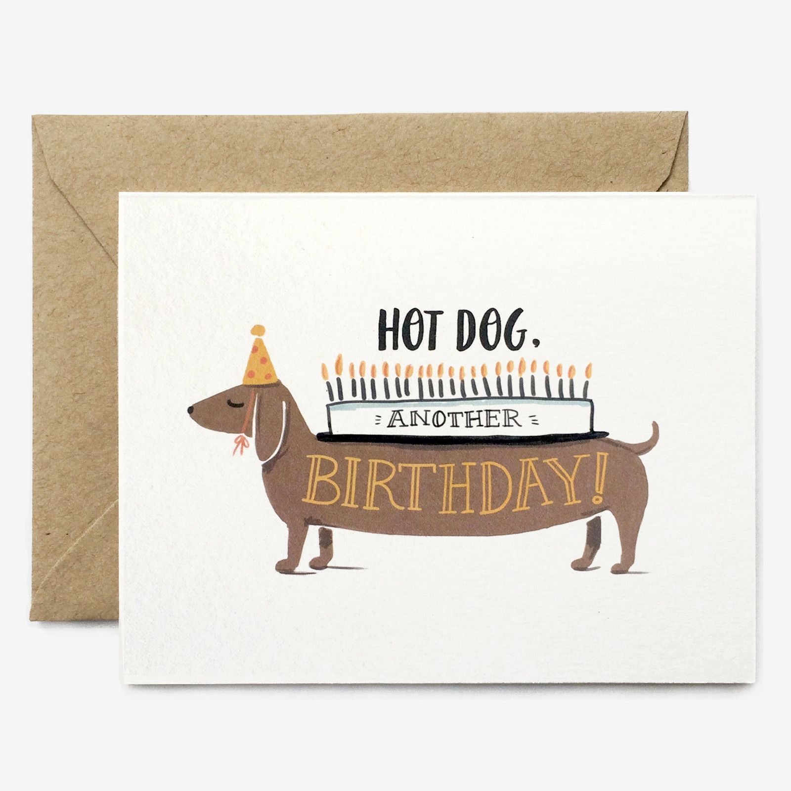 Paper Pony Co. Cards Hot Dog Another Birthday Card