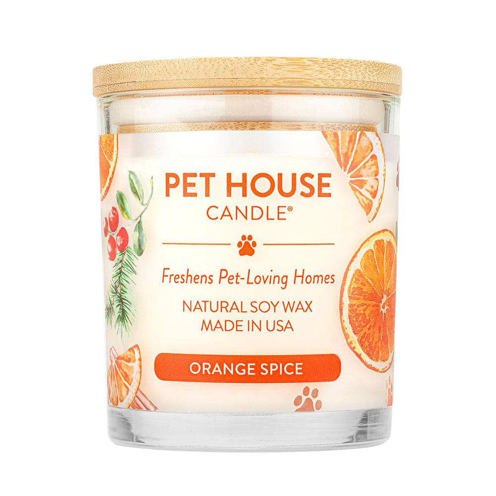 One Fur All Pet House Candle - Orange Spice