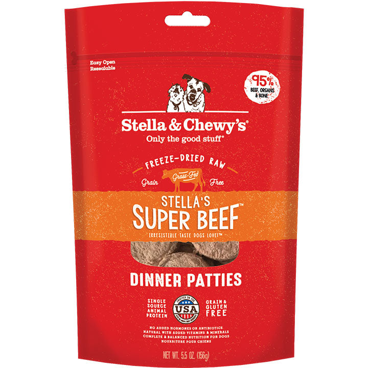 Stella & Chewy's Freeze Dried Patties Super Beef