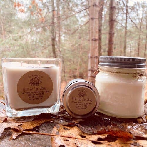 The Happy Lotus Hike in the Woods Candle