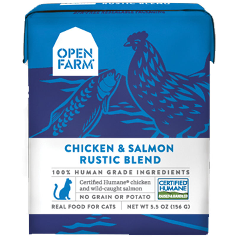 Open Farm Cat Rustic Blend Chicken & Salmon