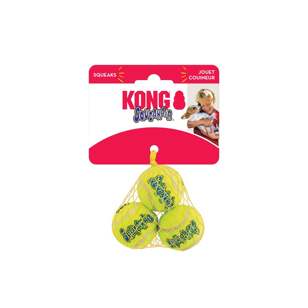 Kong Squeaker Ball 3 Pack