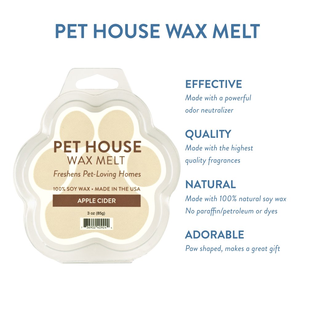 One Fur All Pet House Wax Melt - Apple Cider