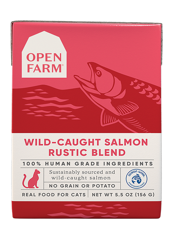 Open Farm Cat Rustic Blend Wild-Caught Salmon