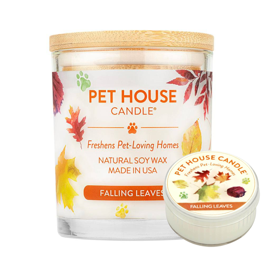 One Fur All Pet House Candle - Falling Leaves