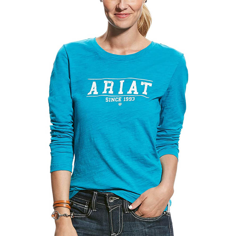 Ariat Women's Logo Long-Sleeve Tee