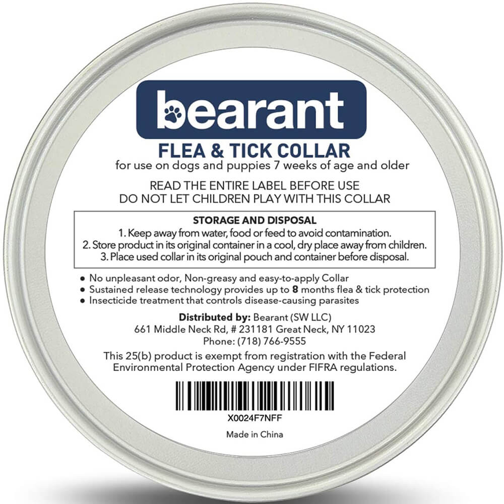 Bearant Organic Flea & Tick Collar