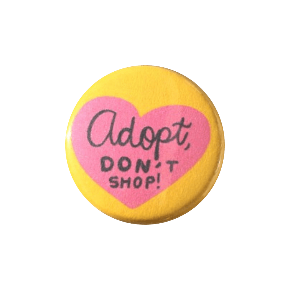 Beth Spencer Adopt Don't Shop Pin