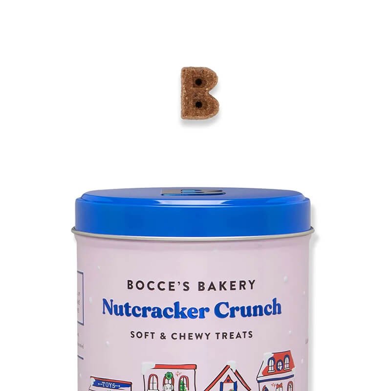 Bocce's Bakery Soft & Chewy Nutcracker Crunch 8 oz Tin