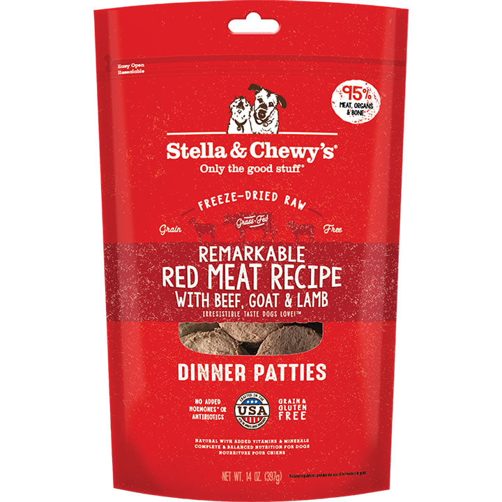 Stella & Chewy's Freeze Dried Patties Red Meat