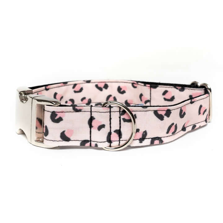 Dapper Dexter Blush Pink Animal Print Collar