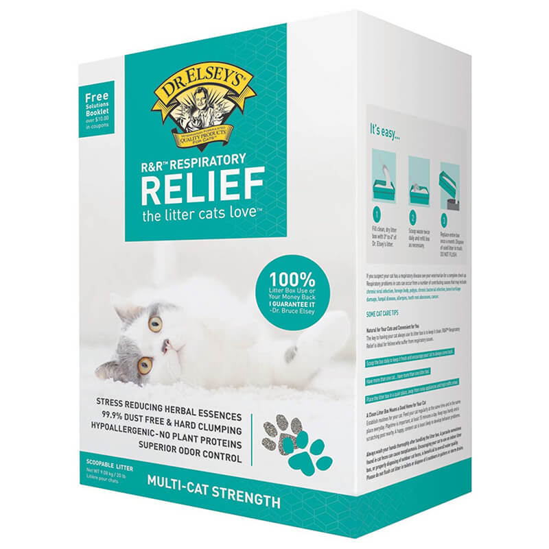 Dr. Elsey's Precious Cat Respiratory Relief Clumping Litter