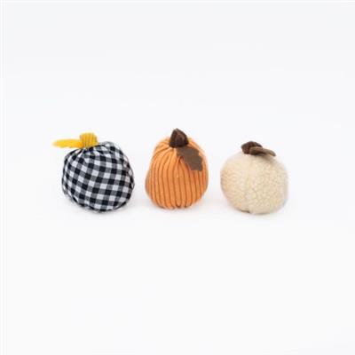 Zippy Paws Fall Harvest 3-Pack Mini Gourds