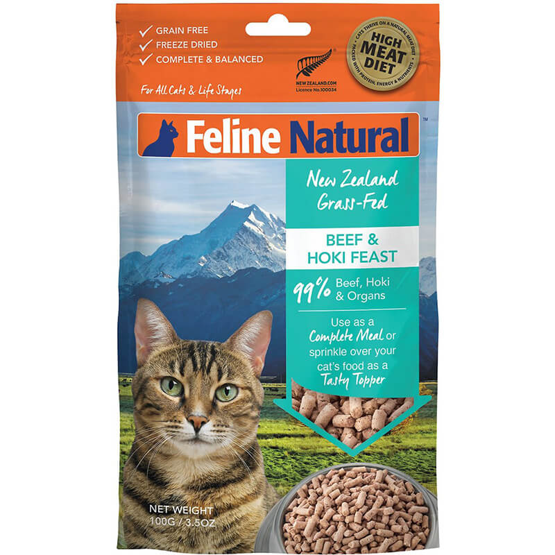 Feline Natural New Zealand Grass-Fed Beef & Hoki Feast