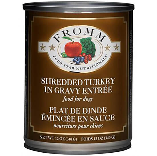 Fromm Four Star Shredded Turkey in Gravy