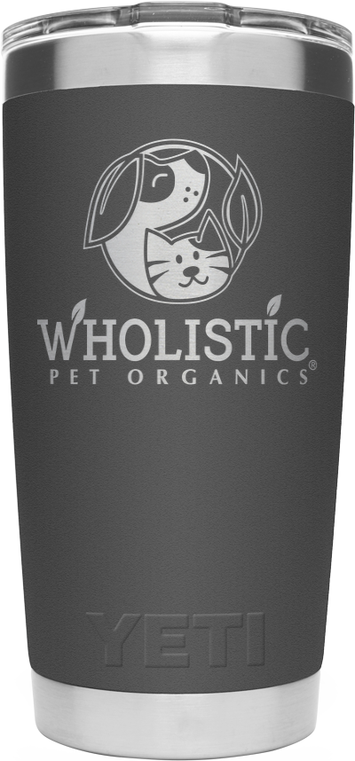 Wholistic Pet Logo Yeti 20oz Rambler Tumbler