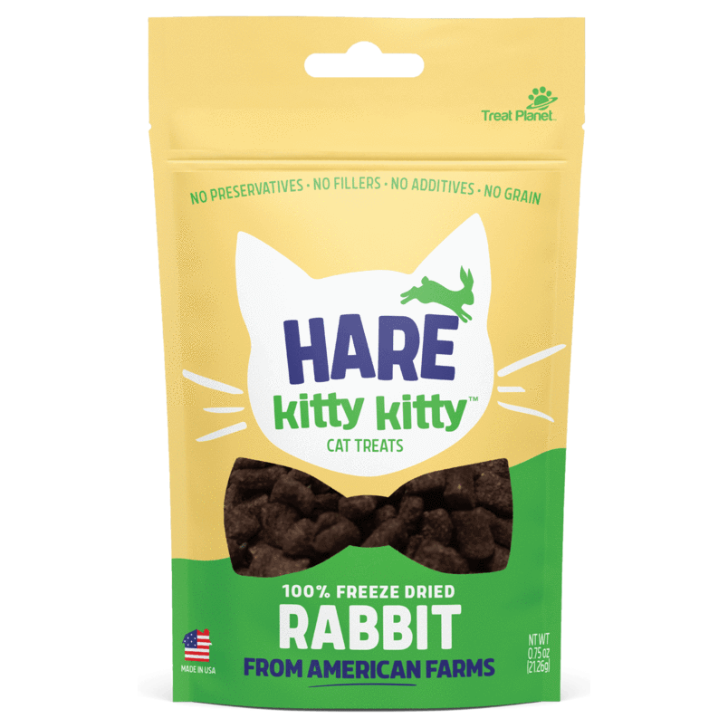 Hare Kitty Kitty 100% Freeze-Dried Rabbit Treats