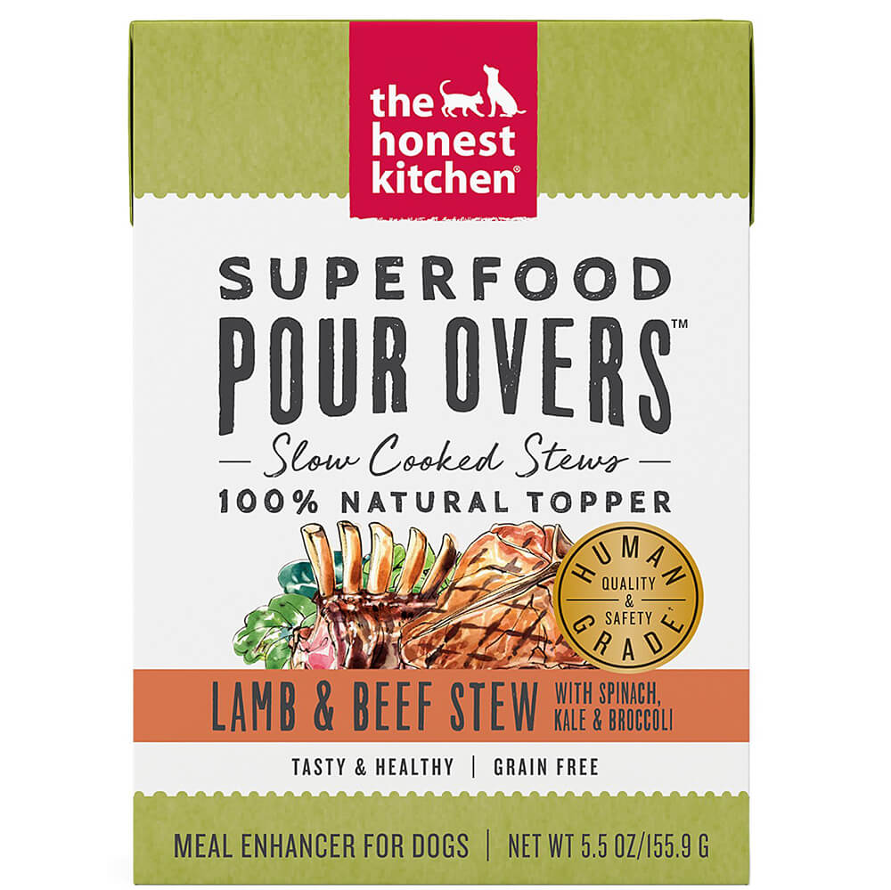 Honest Kitchen Superfood Pour Overs Lamb Stew Topper