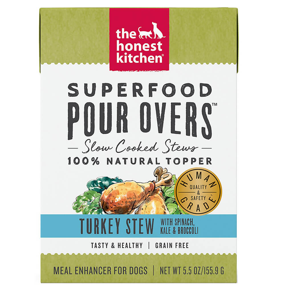 Honest Kitchen Superfood Pour Overs Turkey Stew Topper