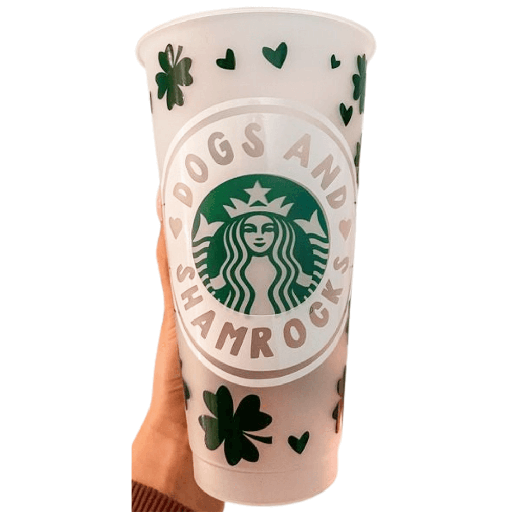 Instrive Design St. Patrick's Day Starbucks Reusable Cup