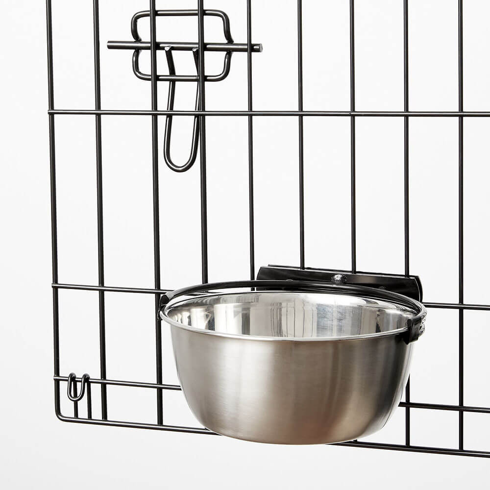 Midwest Pets Snap'y Fit Stainless Steel Dog Bowl