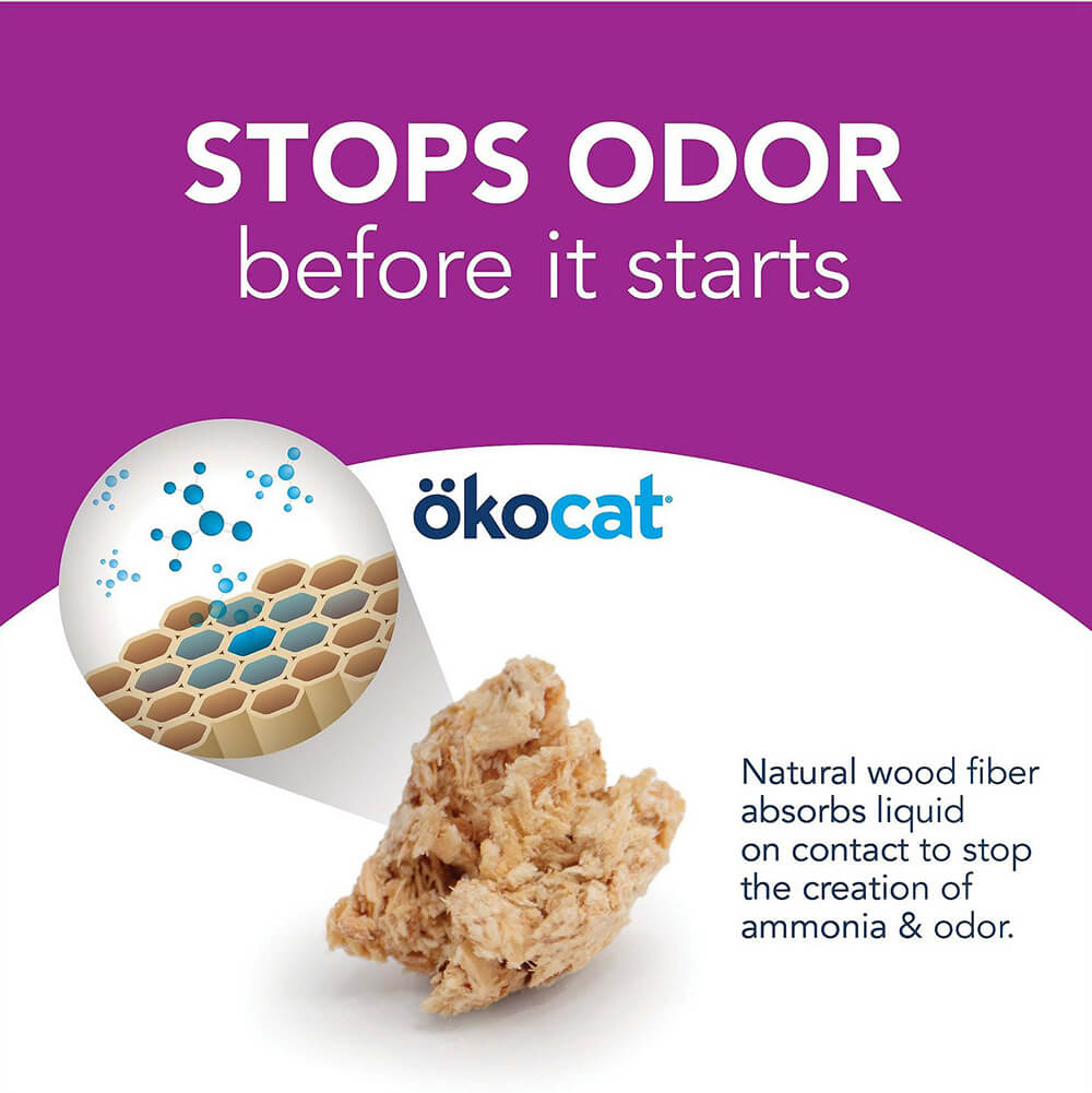 Okocat Less Mess Low-Tracking Mini Pellets Litter