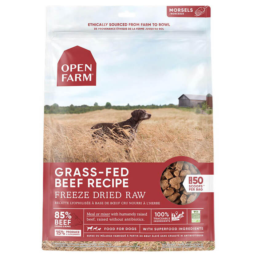 Open Farm Freeze Dried Grass-Fed Beef