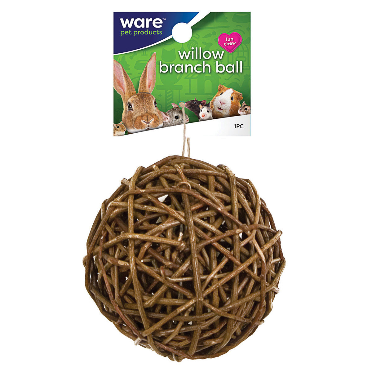 Ware Willow Branch Ball 4"