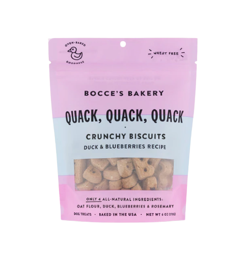 Bocce's Bakery Quack Quack Biscuits