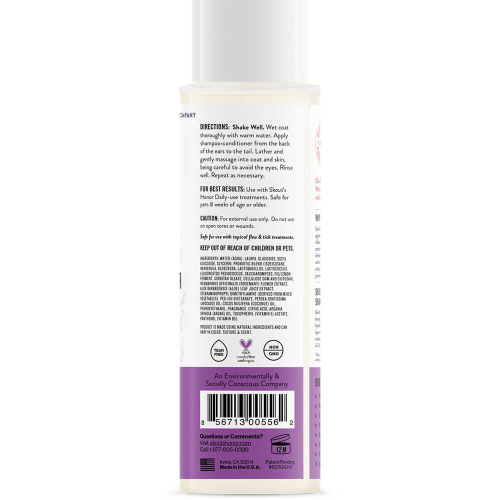 Skout's Honor Probiotic Shampoo Lavender