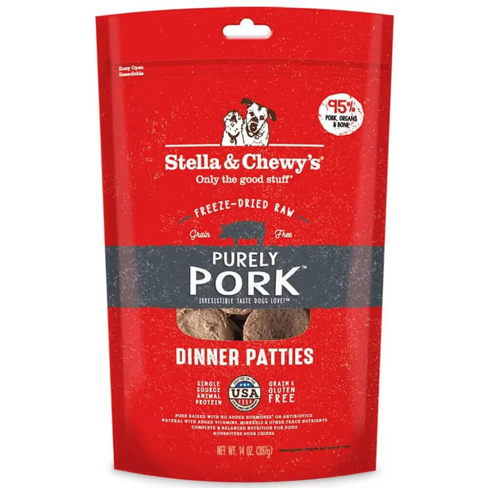 Stella & Chewy's Freeze Dried Patties Purely Pork