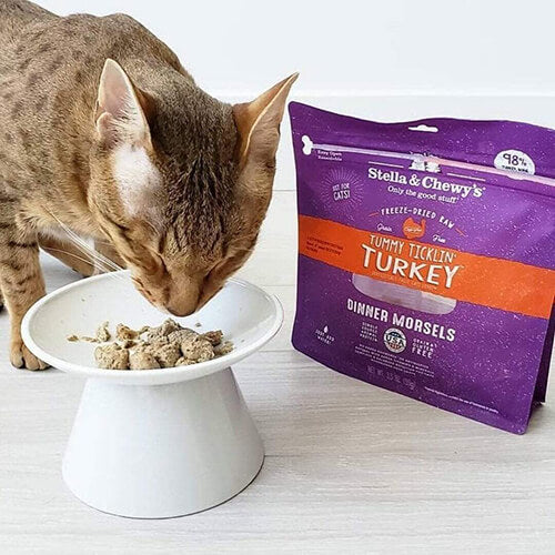 Stella & Chewy's Freeze Dried Raw Dinner Morsels Tummy Ticklin' Turkey cat