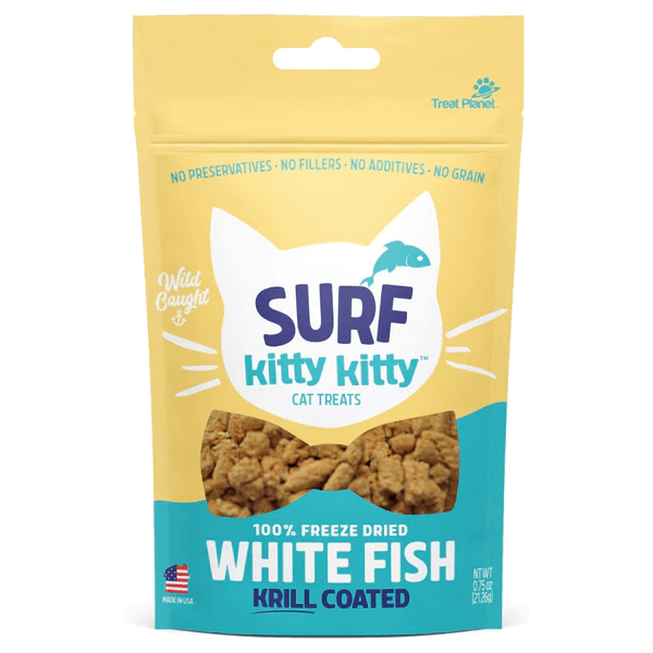 Surf Kitty Kitty 100% Freeze-Dried White Fish Treats