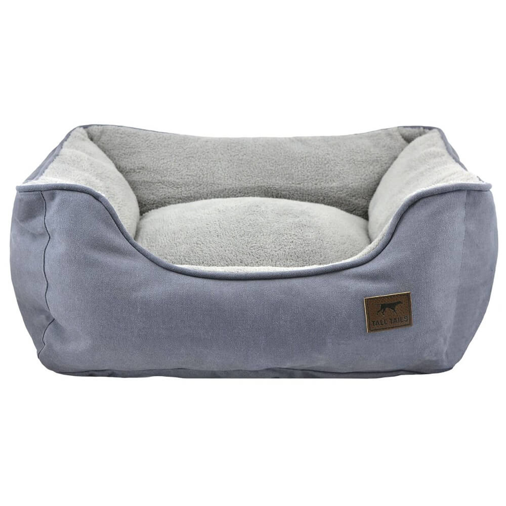 Tall Tails Dream Chaser Bolster Bed charcoal