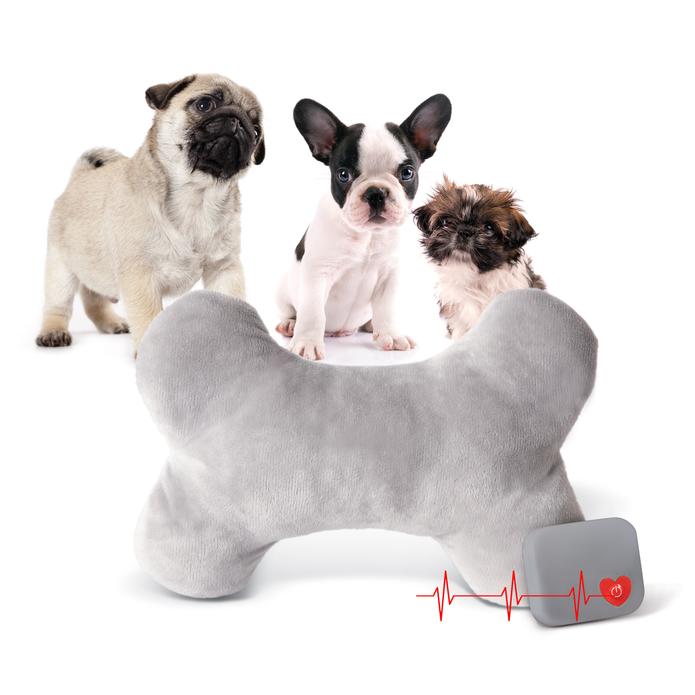 K&H Pet Mother's Heartbeat Puppy Bone Pillow