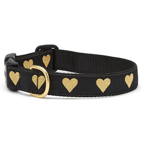 Up Country Dog Collar Heart of Gold