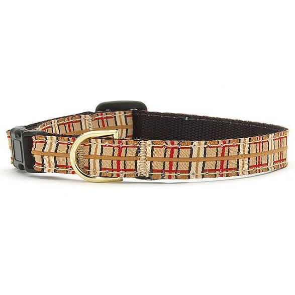 Up Country Plaid Cat Collar