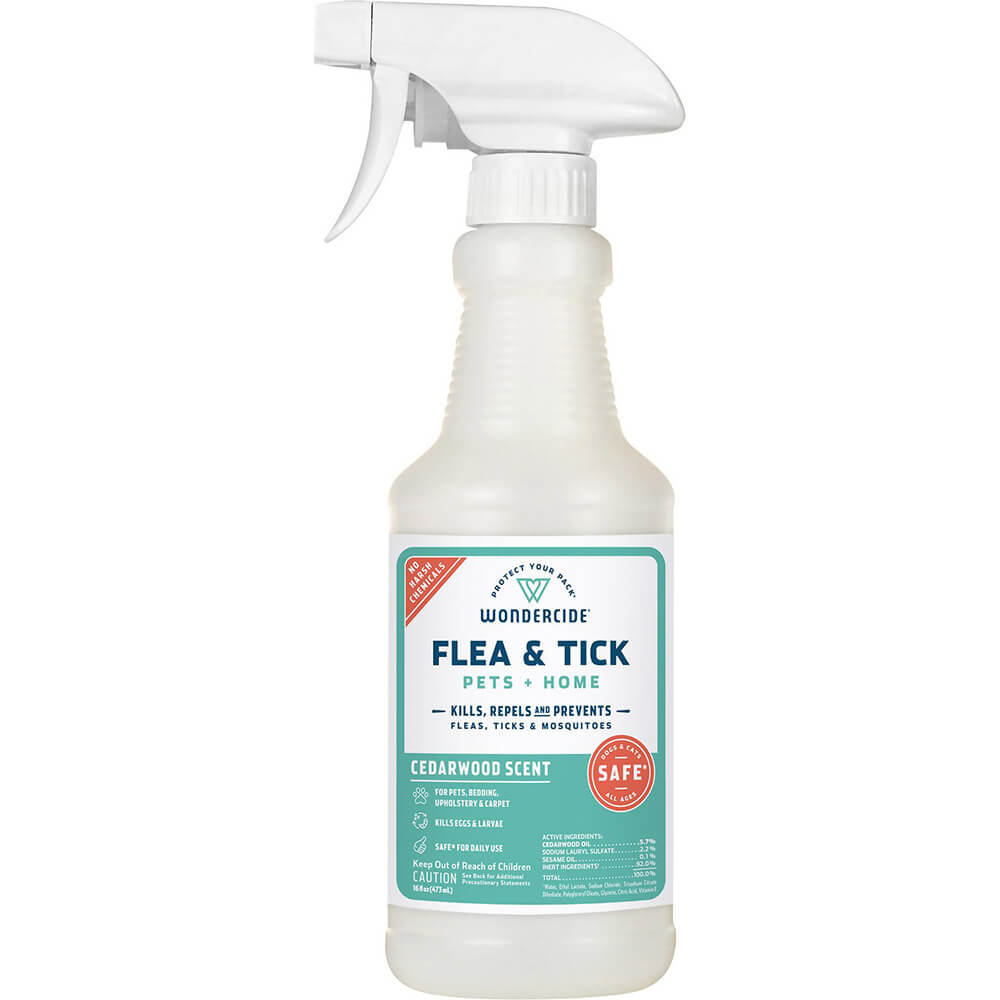 Wondercide Flea, Tick & Mosquito Spray for Pets + Home, Cedarwood