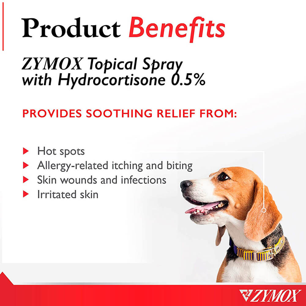 Zymox Topical Spray with Hydrocortisone